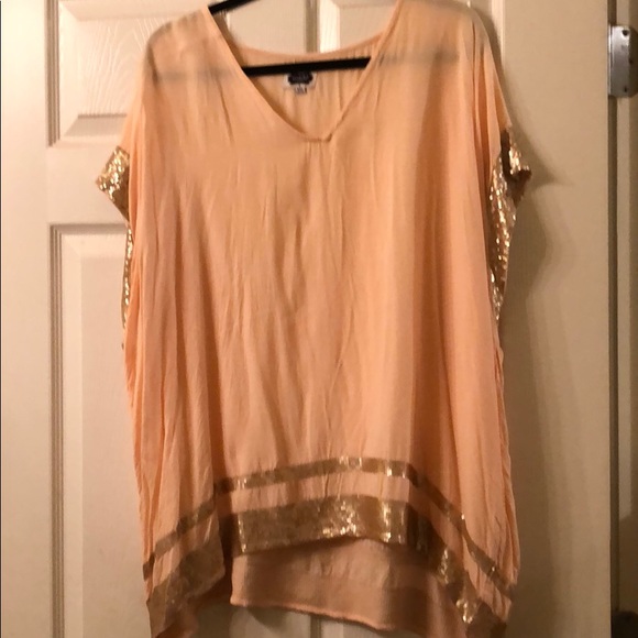 Mudpie Pale Pink Tunic - Picture 1 of 4